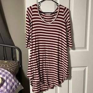 Candy Cane Striped Dress